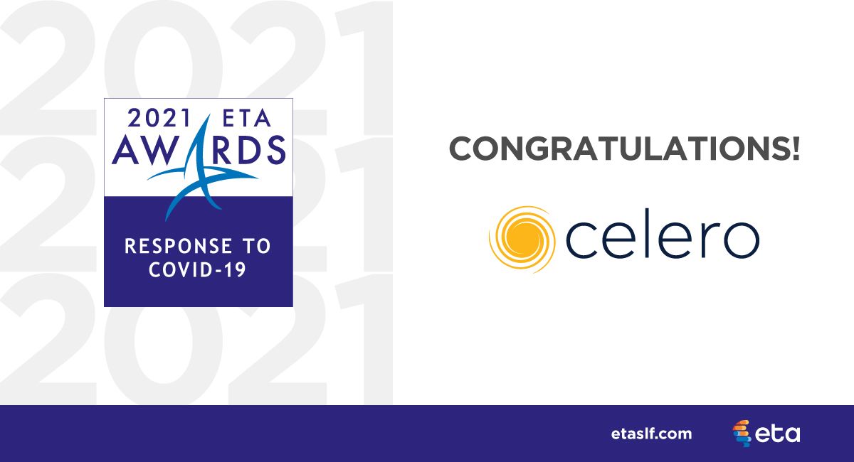 Celero and ETA awards 2021