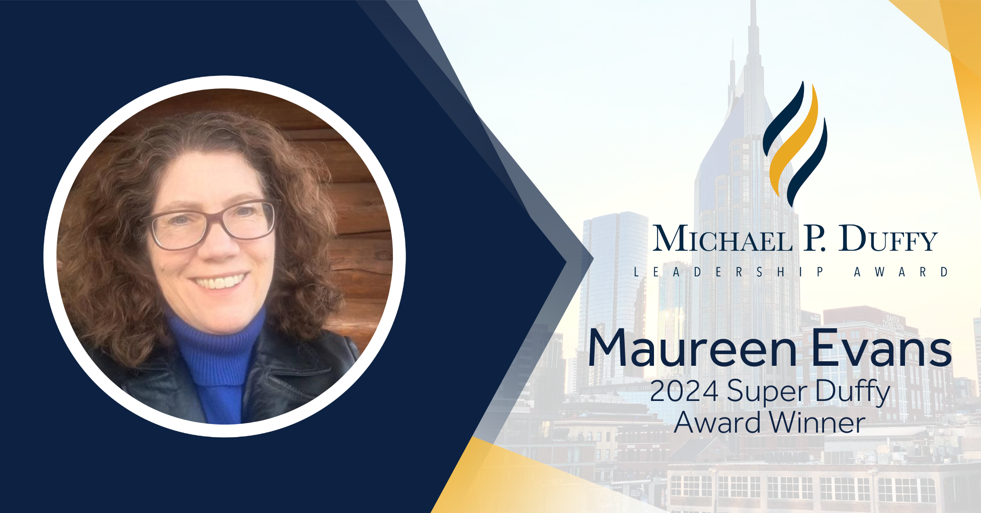 Announcing the 2024 Super Duffy Award Winner: Maureen Evans!